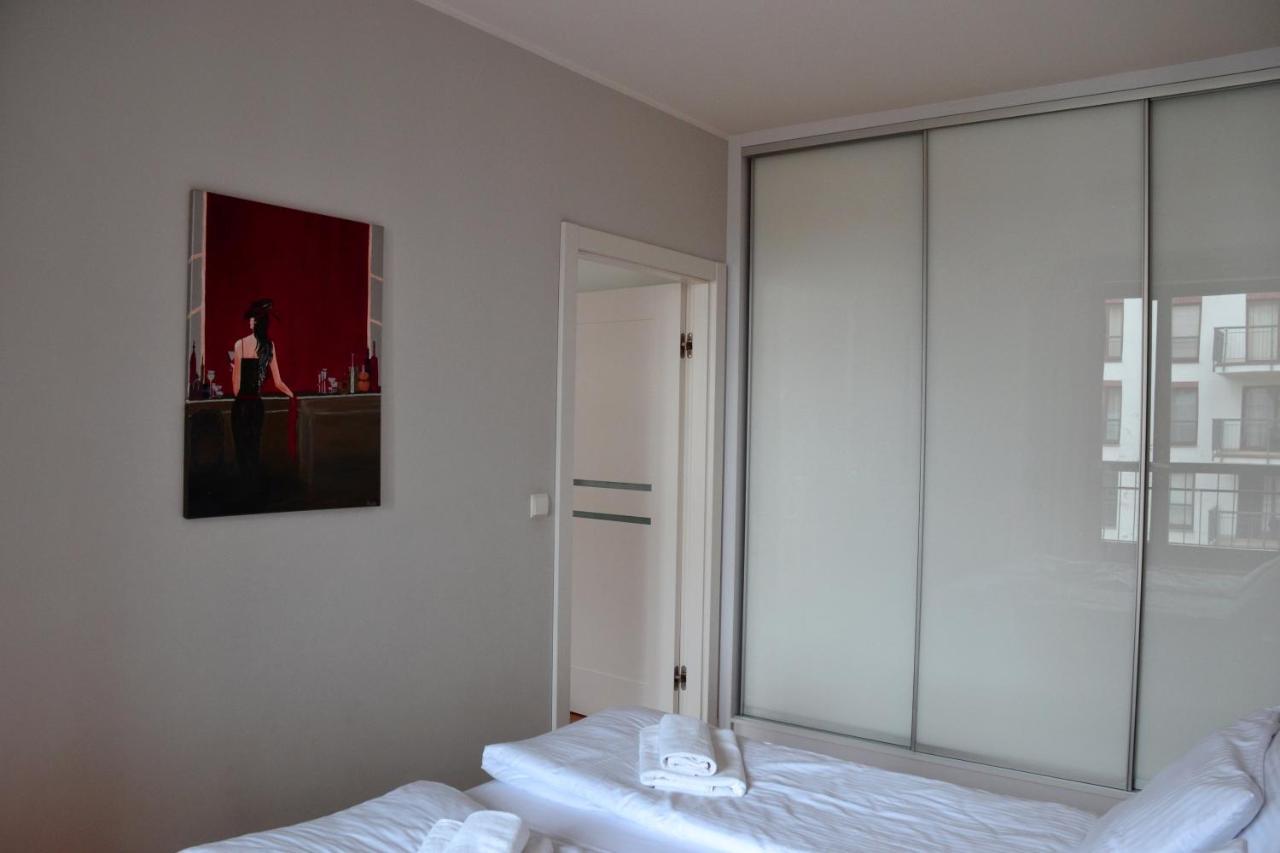 Apartamenty Centrum Nad Motlawa Z Widokiem Na Patio Z Balkonem Danzica Esterno foto