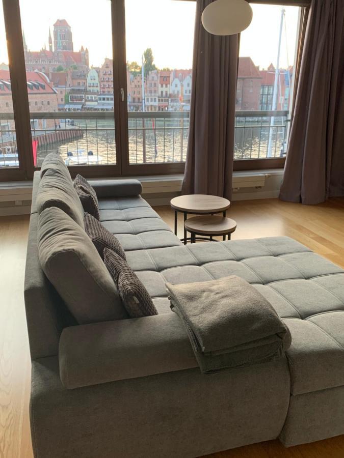 Apartamenty Centrum Nad Motlawa Z Widokiem Na Patio Z Balkonem Danzica Esterno foto